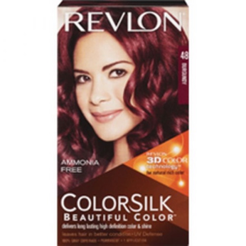 Hair Colour Colorsilk #48 Burgundy Revlon