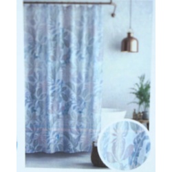Shower Curtain Foliage 70x72 Inch Polyester Printed Fabric
