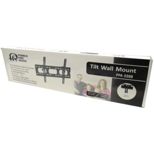 Wall Mount bracket for TV 32-75 inch Tilting 15 degrees 132lb rating
