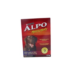 Dog Food Moist & Meaty w/Lamb & Rice 9 x 170g. Pouches Purina