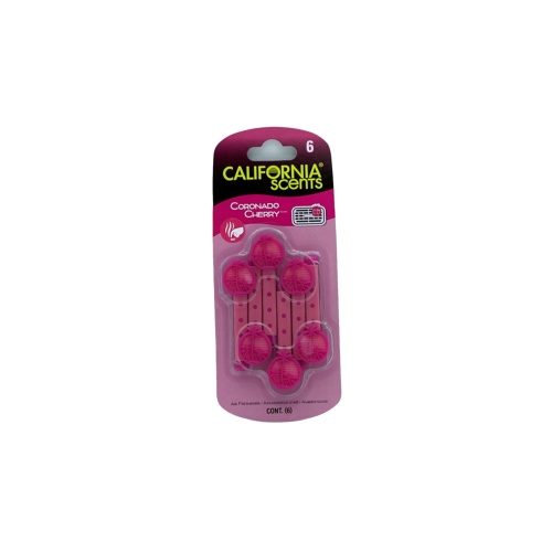 Car Air Freshener Coronado Cherry 6pk. California Scents