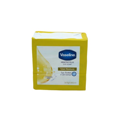 Bar Soap Total Moisture 3 x 75g. Vaseline