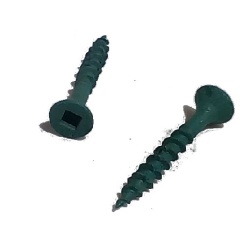 Deck Screws 8x1-1/4 Green 30lbs ($5.99/LB)"