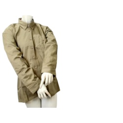 Jason Alexander Long Sleeved Shirt Large Khaki (or 2/$9.99)