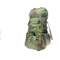 Sonic 50 Hiking Pack 50L Army 26x12"x9" North 49 Backpack"