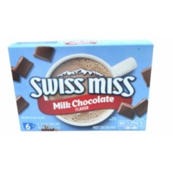 Hot Cocoa Mix 6pk. 124g. Milk Chocolate Flavor Swiss Miss