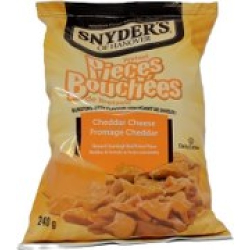 Pretzel Pieces Cheddar Cheese 240g. Snyder's