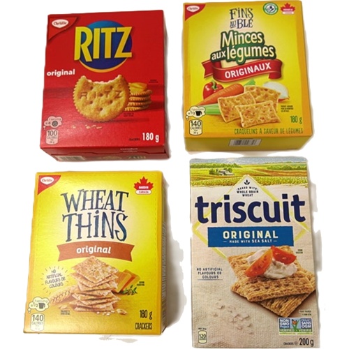 Crackers Assorted Triscuit, Wheat Thins Or Ritz (or 2/$4.79)