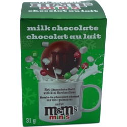 M&M's Milk Chocolate Hot Chocolate Ball 31g.
