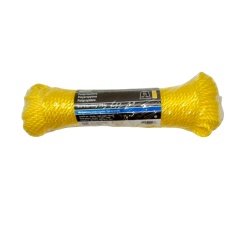 Polypropylene Twisted Rope 3/16 X 100' Yellow 72lb. Onward"