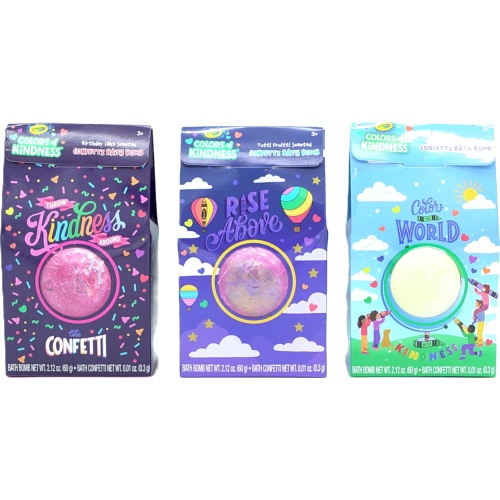 Crayola Bath Bombs Assorted (10 For $5.99)
