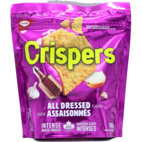 Crispers All Dressed 145g. Christie