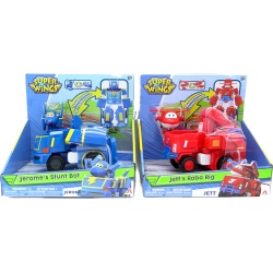 Super Wings Jett's Robo Rig Or Jerome's Stunt Bot