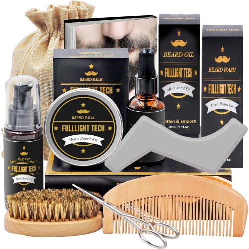 6pc. Beard Grooming Kit Fulllight Tech