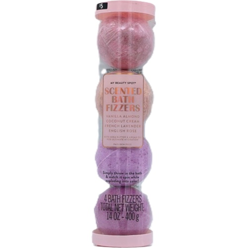 Scented Bath Fizzers 4pk. 400g. My Beauty Spot