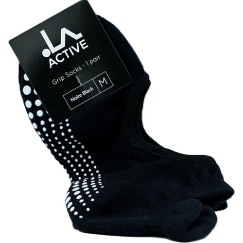 Grip Socks 1 Pair Black/white Medium La Active