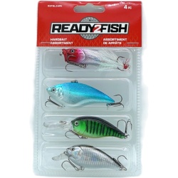4pc. Hardbait Assortment Ready2fish