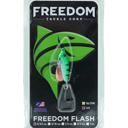 Lure Freedom Flash Perch Glow 5/32oz.