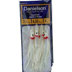 Squid Bait 2 1/2 4pk. Danielson"