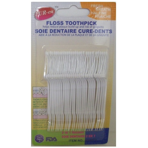Floss Toothpicks 30pk Purest