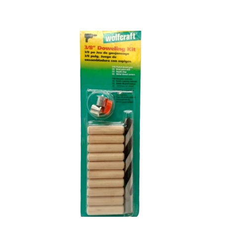 3/8 Doweling Kit w/Brad Bit Wolfcraft