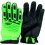 High Viz Impact Gloves XL Green Condor