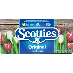 Scotties Original Facial Tissue 2 Ply 100 Tissues