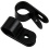 Nylon Cable Clamps 1/2 100pk. Black Global Tone