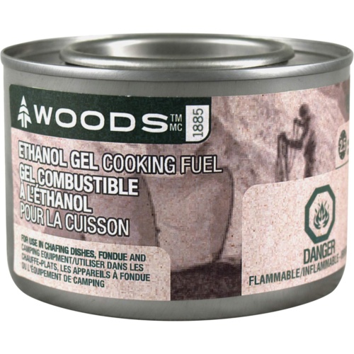 Ethanol Gel Cooking Fuel 198g. 2.5 Hours Woods