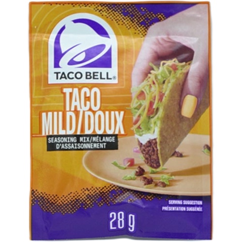 Taco Bell Mild Taco Seasoning 28g.