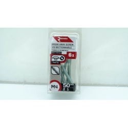 Break Away  Acrew 6pk. 50mm. Robertson Richelieu