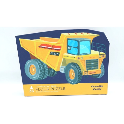 Construction Zone Floor Puzzle 36pc. Crocodile Creek