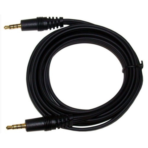Cable - AUX 3.5mm 3Ft 4 Pole Cable Power Pro Audio