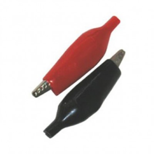 alligator clips Medium bag of 10 5 red 5 black