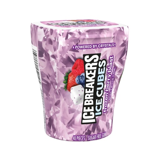 Ice Breakers Cubes Gum Frozen Berry Blast 40pcs.