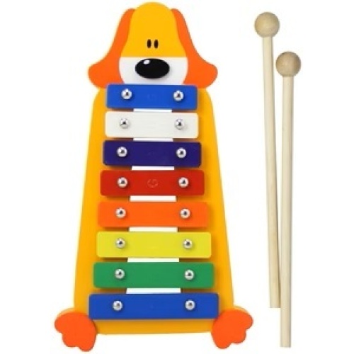 Metallophone Puppy Xylophone