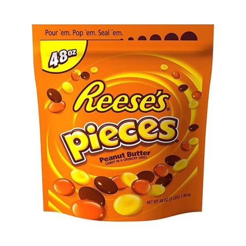 Reese's Pieces Peanut Butter Candy 3lb. Bag