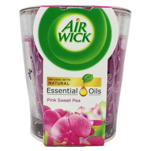 Airwick Candle 105g Pink Sweet Pea