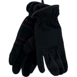 Mechanics Gloves Medium Black Functional Performance Sturrdi