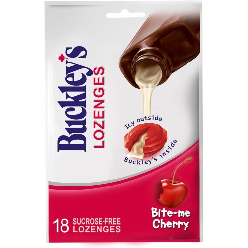 Buckley's Lozenges Bite Me Cherry 18pk.