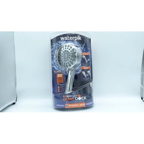 Shower Head Powerpulse Dual Dock 7 Sprays/Jets Waterpik