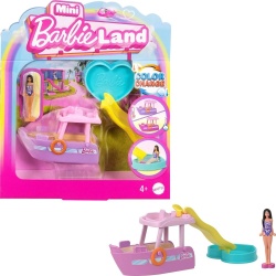Mini Barbie Land Doll & Dreamboat Playset