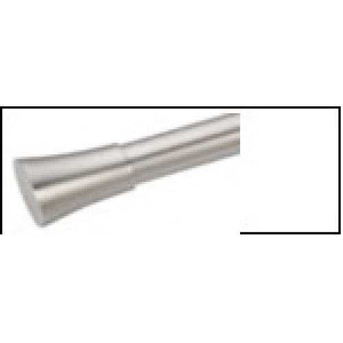 curtain rod Silver extendable triangle solid