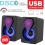 Portable USB Speakers 6W Disco Lights Escape