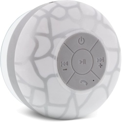 Wireless Shower Speaker White Giraffe Aduro Aqua Sound