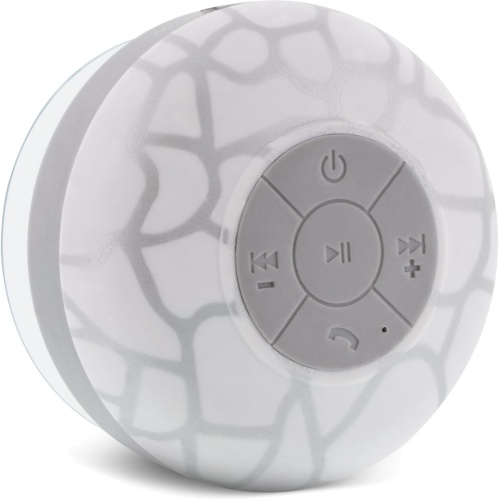 Wireless Shower Speaker White Giraffe Aduro Aqua Sound