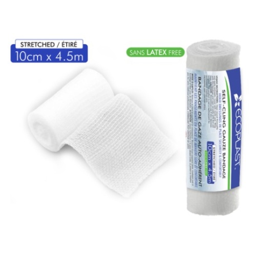 Self-Cling Gauze Bandage 4 x 15' Ecoplast