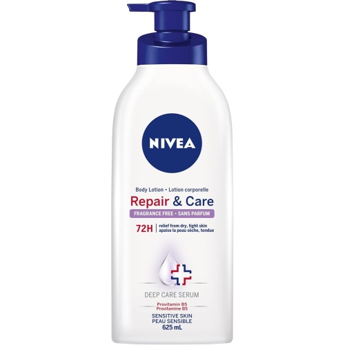 Nivea Body Lotion Repair & Care 72h 625mL Deep Care Serum