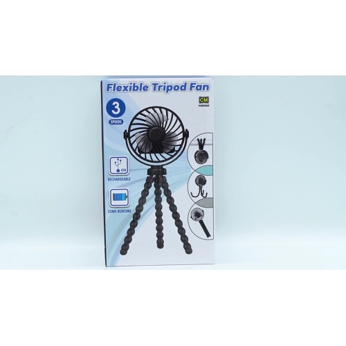 Tripod Fan Rechargeable CM Homeware