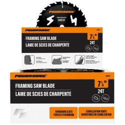 Framing Saw Blade 7-1/4 x 24T Powersonic"